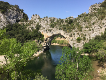 ROUTE 04: GORGES DE L’ARDÈCHE (bij drukte vanuit RUOMS)
